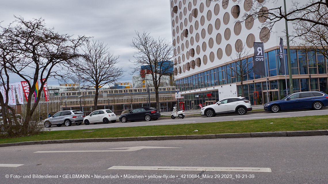 29.03.2023 - Baustelle REVO und Umgebung in Neuperlach